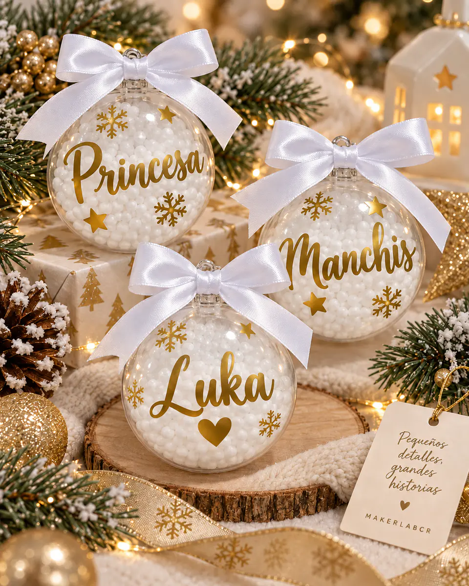 Esferas personalizadas con Nombre 1