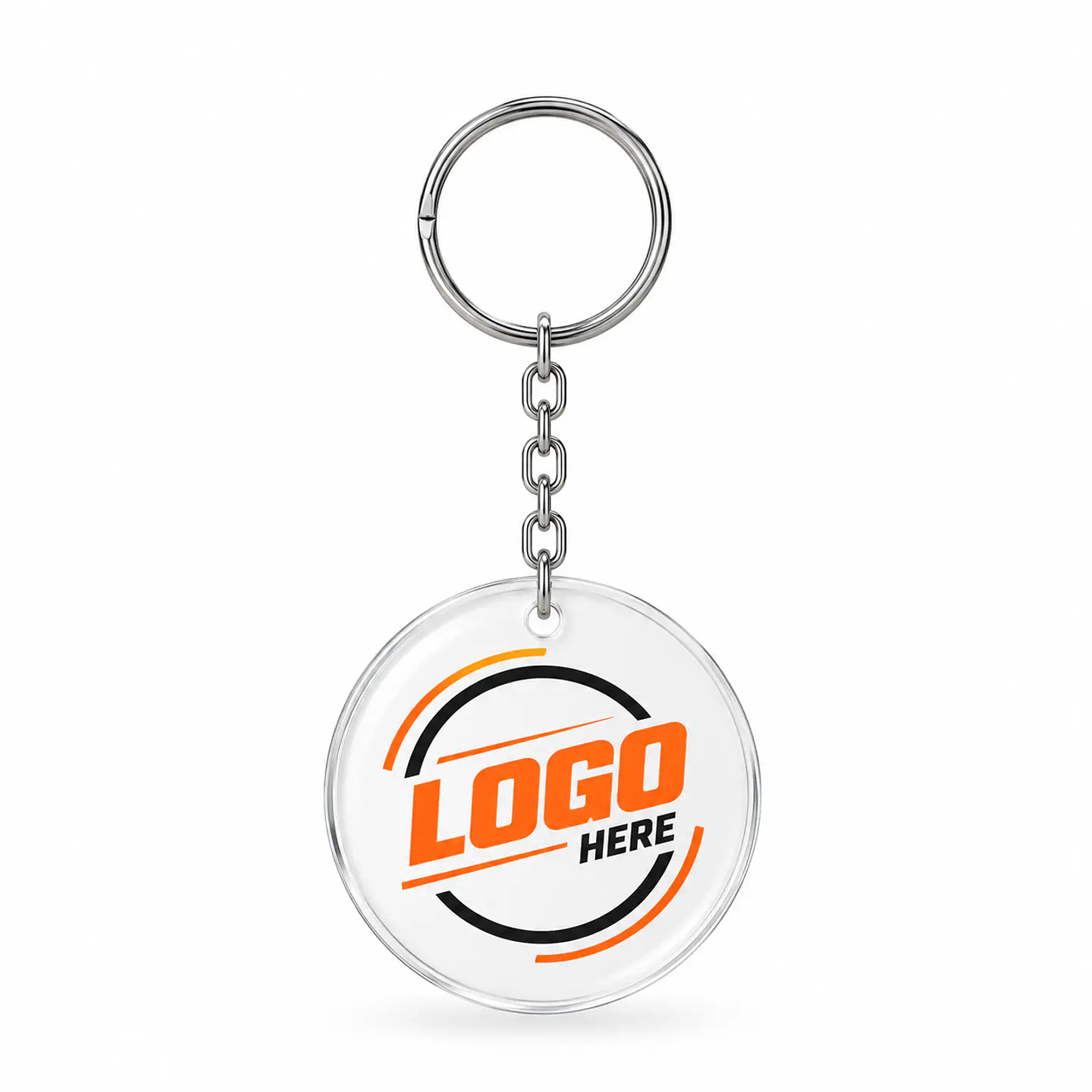 Llavero Acrílico Circular Personalizado 1