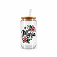Vaso de Vidrio 16 oz Personalizado con Vinil - Miniatura 2