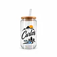 Vaso de Vidrio 16 oz Personalizado con Vinil - Miniatura 3