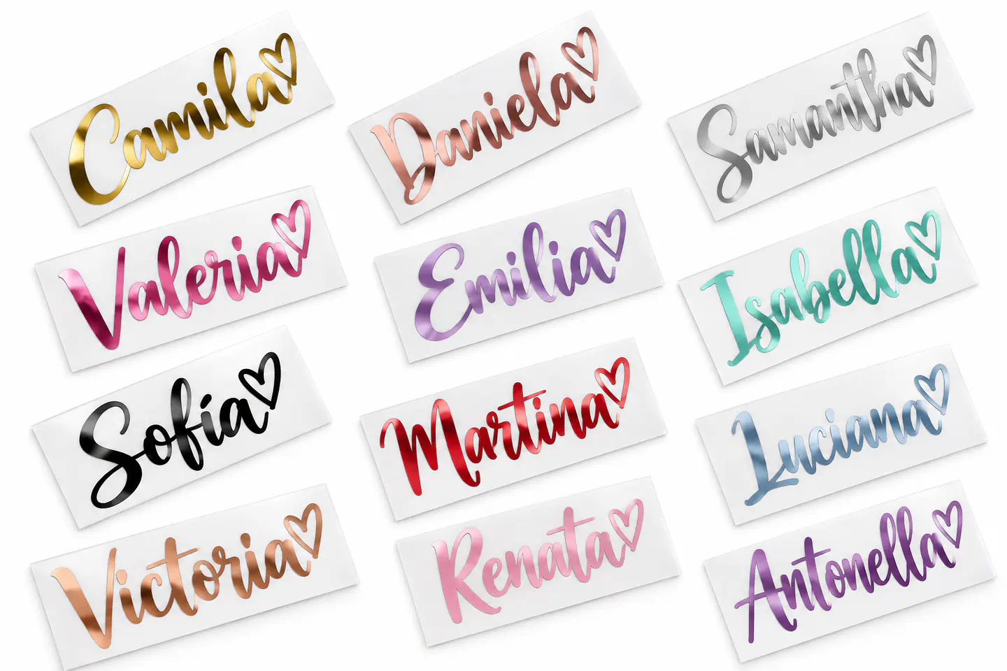 Pack de 3 Nombres Personalizados 3