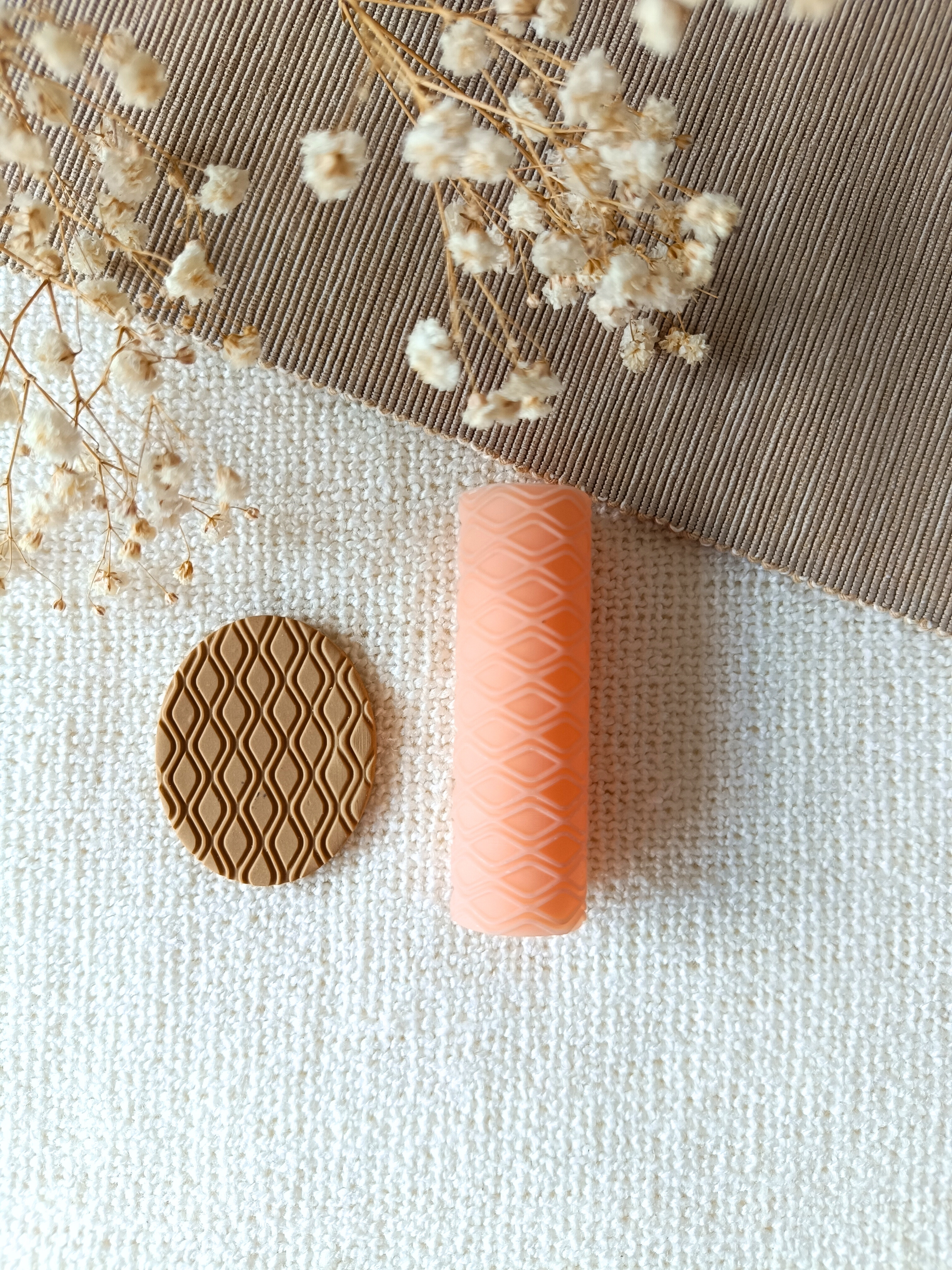Diamond Waves | Texture Roller 1