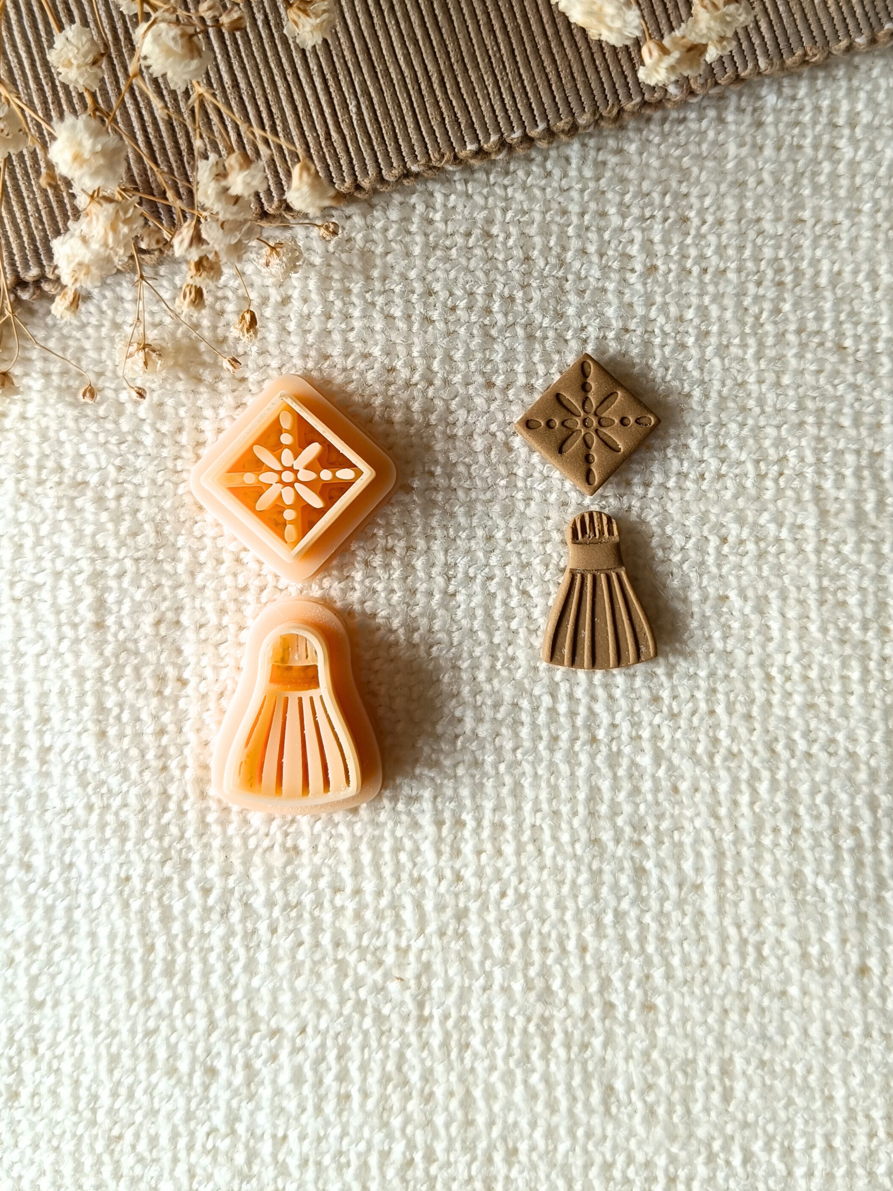 Geometric Boho D | Clay Cutter  1