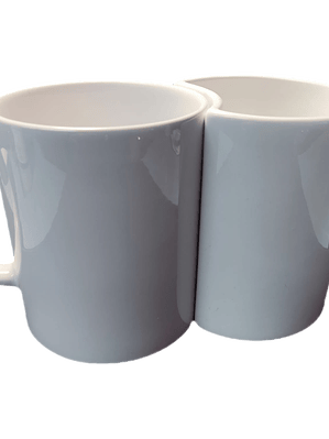 Caneca Dupla Coração Personalizada