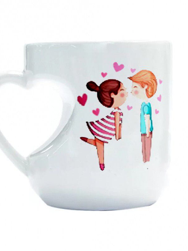 Caneca Asa Coração Personalizada  2