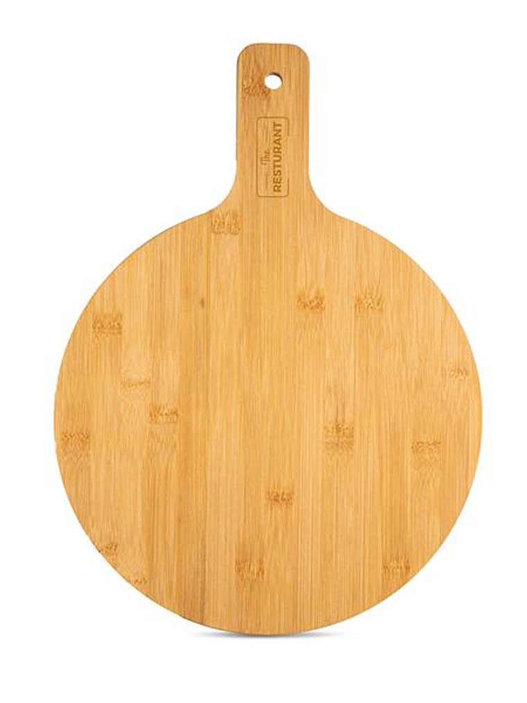 Tábua Redonda em Bambu Personalizada 1