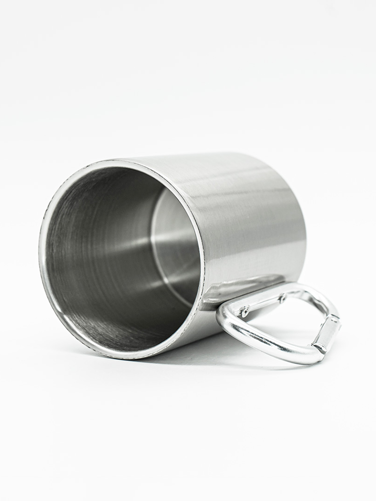 Caneca em Aço c/Mosquetão Personalizada 2