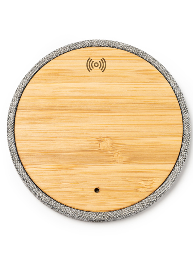 Carregador Wireless em Bambu Personalizado 1