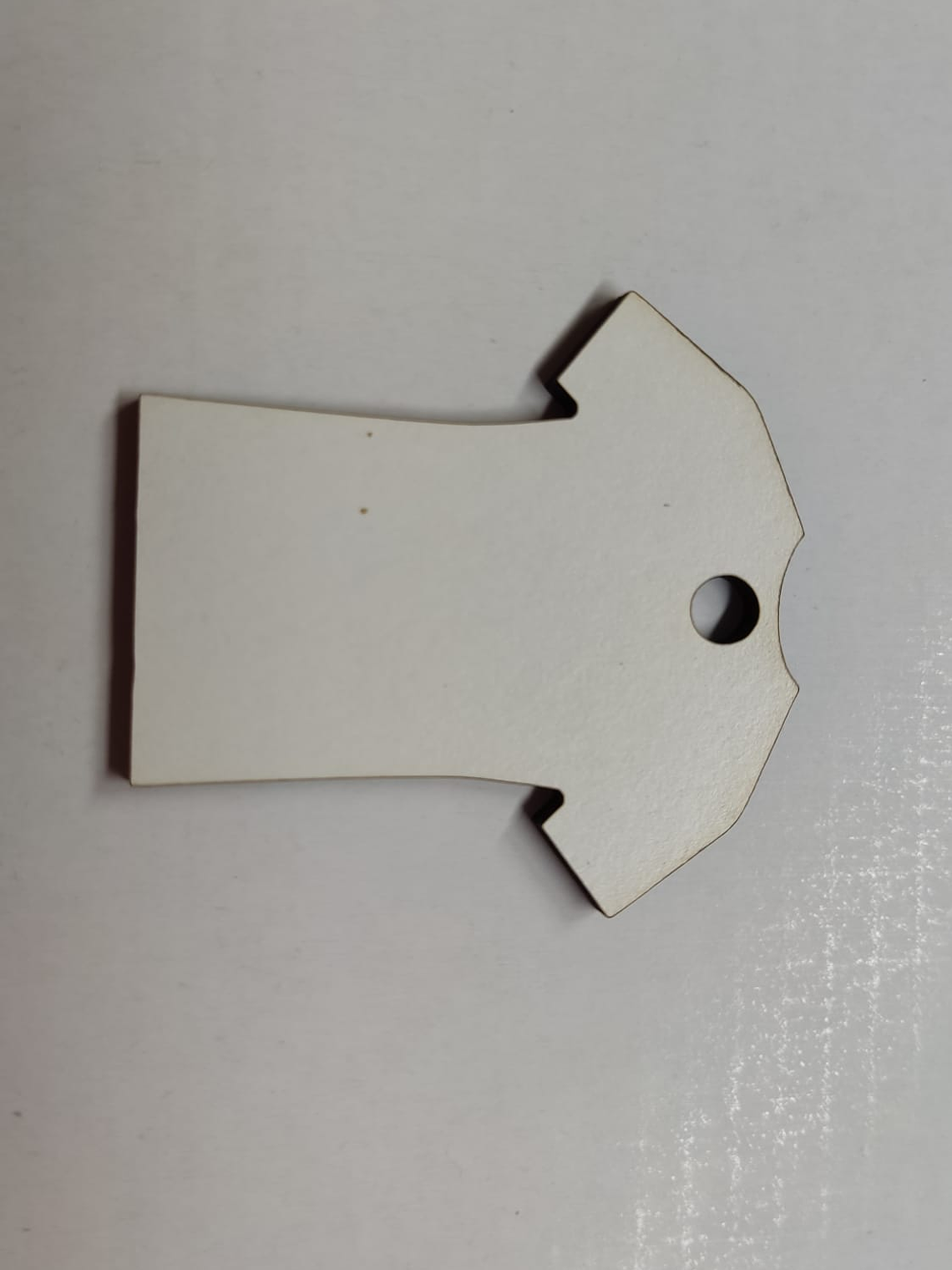 Porta-Chaves em Acrílico/MDF(Branco)/Madeira Personalizado 7