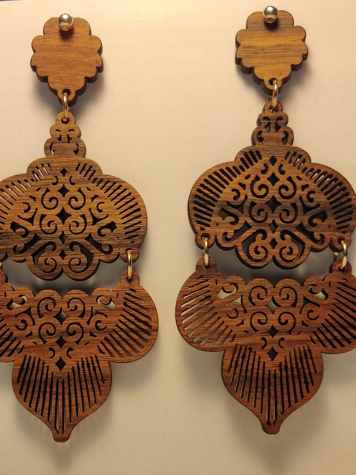 Brincos em Madeira MOD. Moroc 1 1