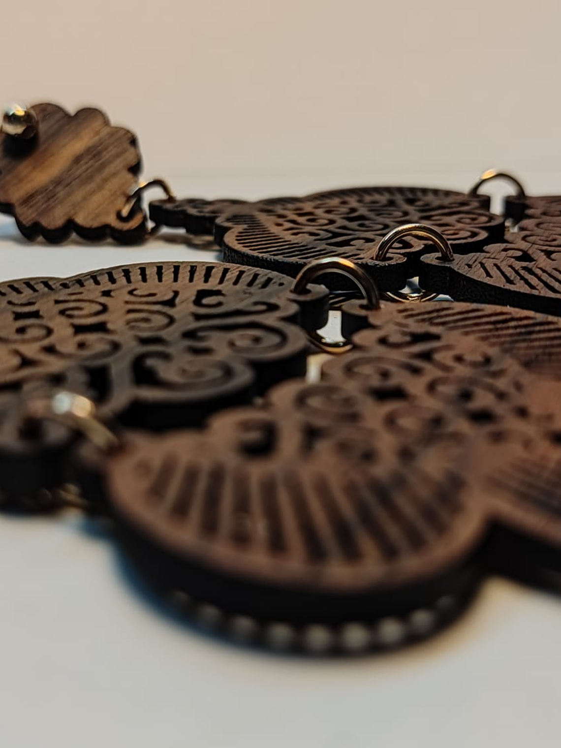 Brincos em Madeira MOD. Moroc 1 3