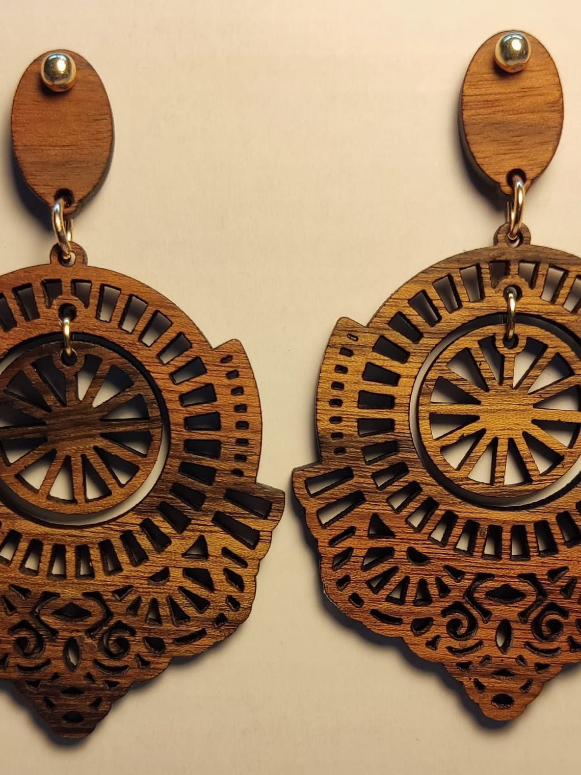 Brincos em Madeira MOD. Moroc 4 1