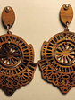 Brincos em Madeira MOD. Moroc 4 - thumbnail 1