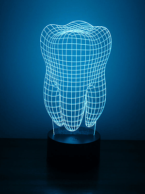 Led Lamp em Acrílico (Luz de Presença