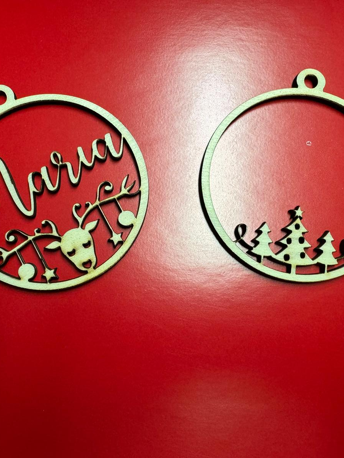 Bolas de Natal Personalizáveis com Nome 1