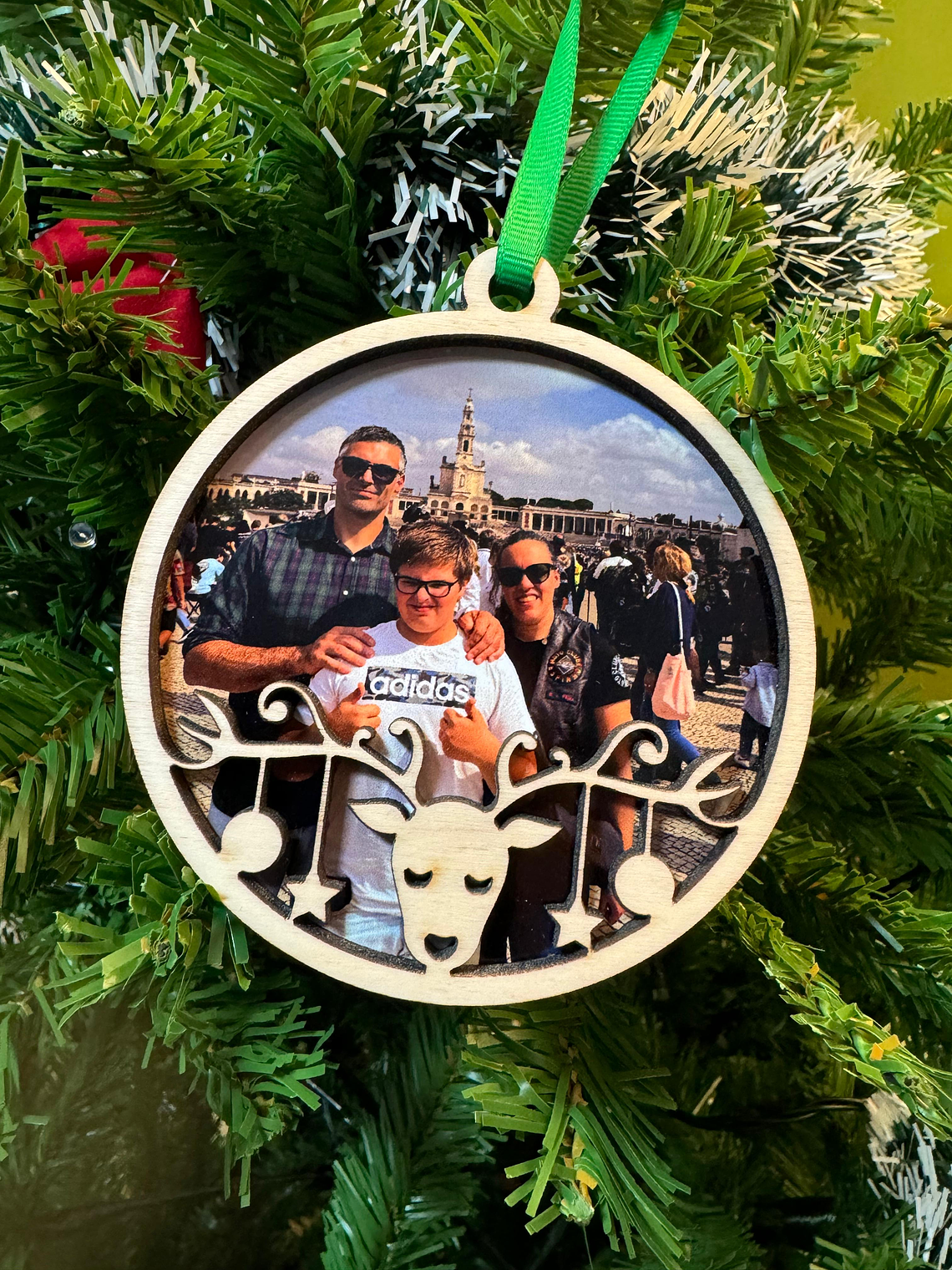 Bolas de Natal Personalizáveis com Imagem 1