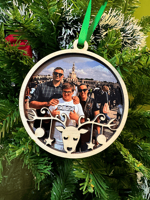 Bolas de Natal Personalizáveis com Imagem