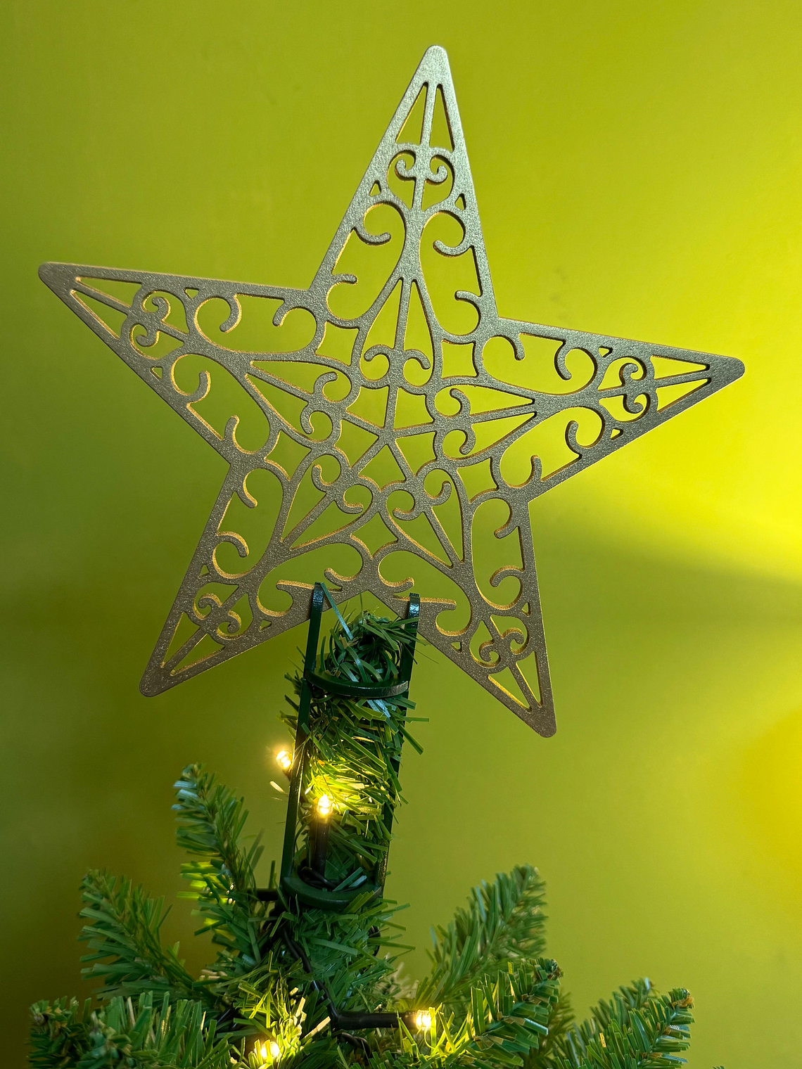 Estrela Topo Árvore 1