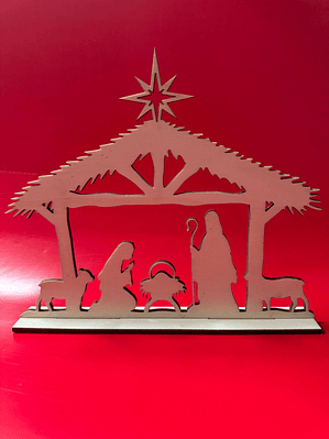 Presépio Pequeno em Madeira