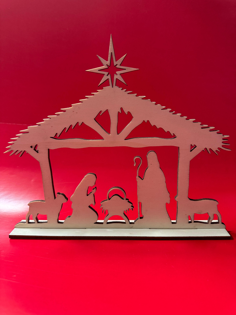 Presépio Pequeno em Madeira 1