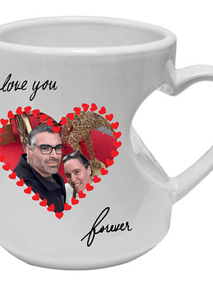 Caneca Asa Coração - Dia dos Namorados