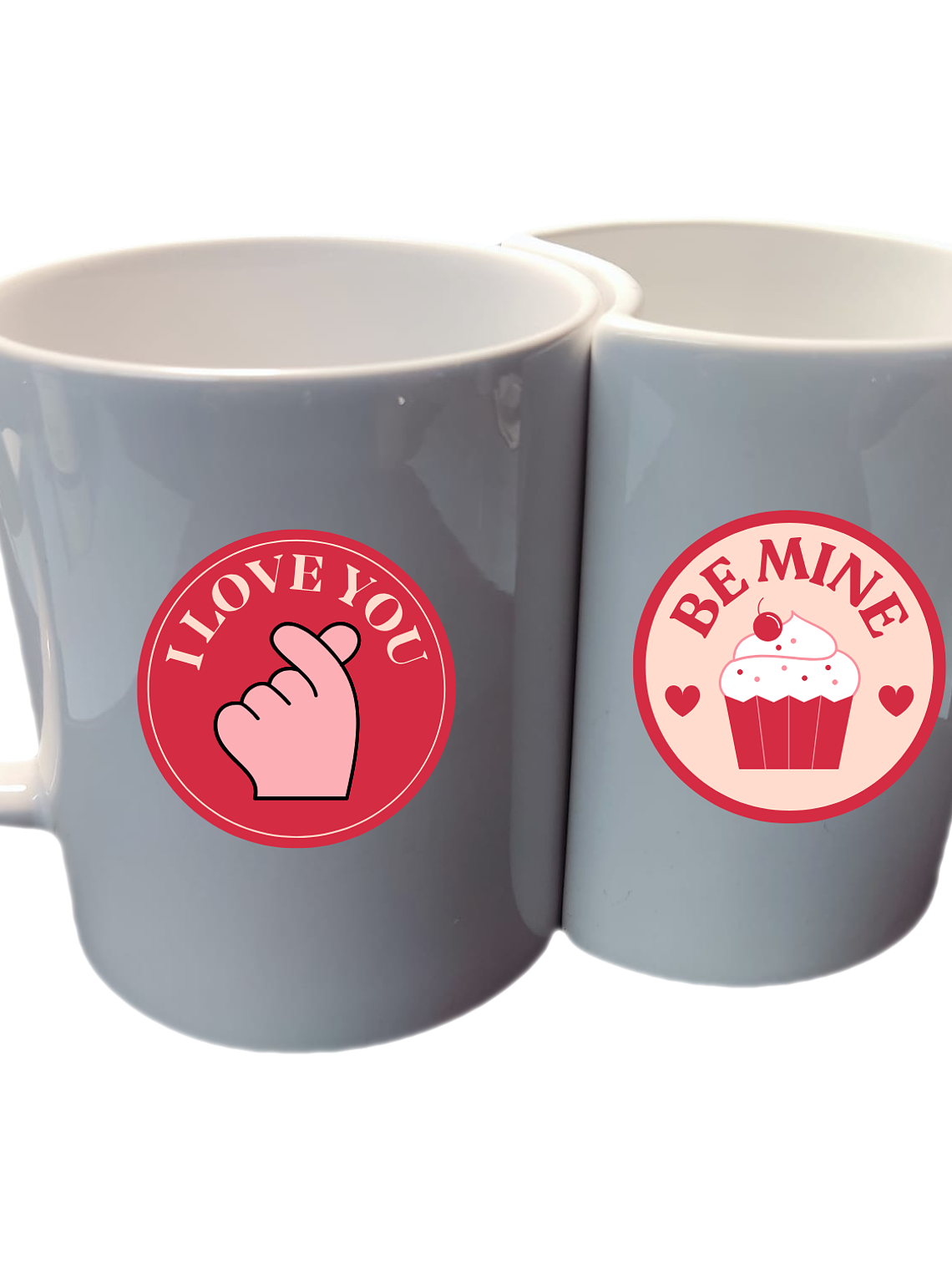 Caneca Dupla Coração - Dia dos Namorados 2