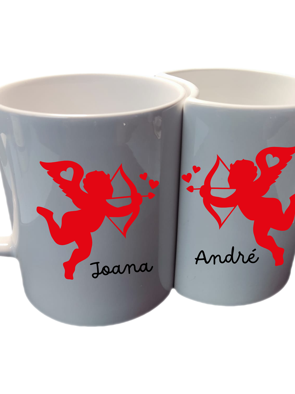 Caneca Dupla Coração - Dia dos Namorados 1