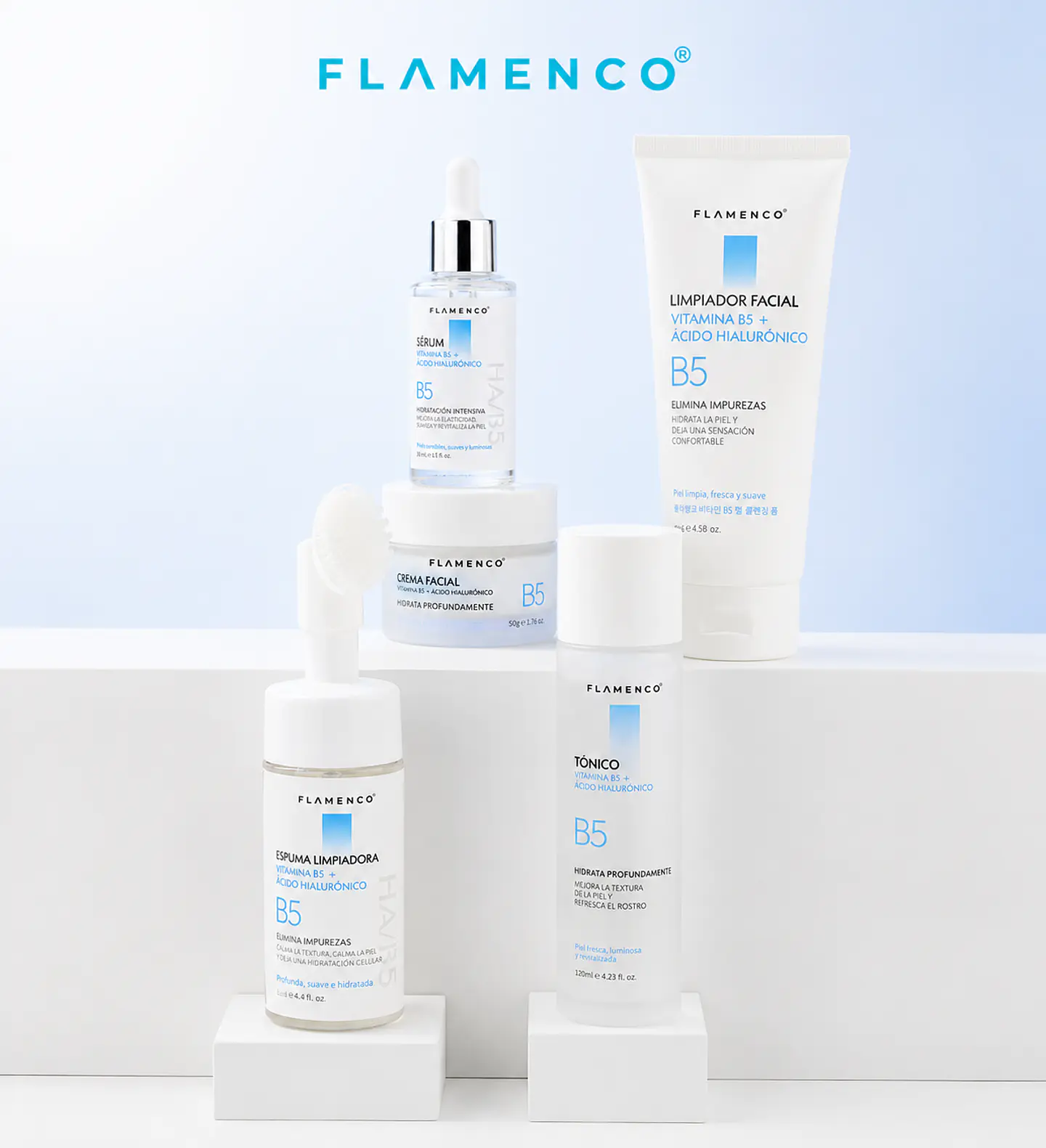 Set de Vitamina B5 + Ácido Hialuronico  2