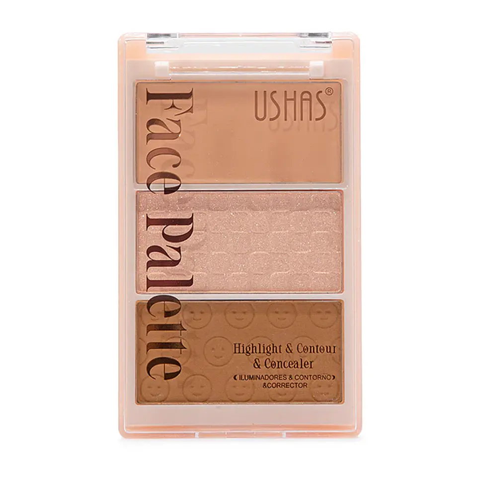 Paleta contorno Ushas Face Palette 1