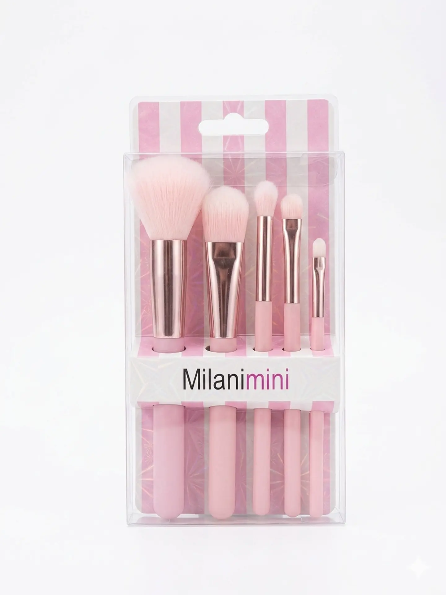 Set de Brochas Milani Mini Rosado 1