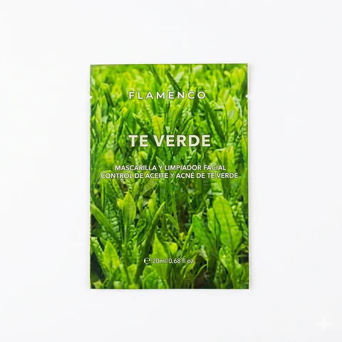 Mascarilla Te Verde Flamenco
