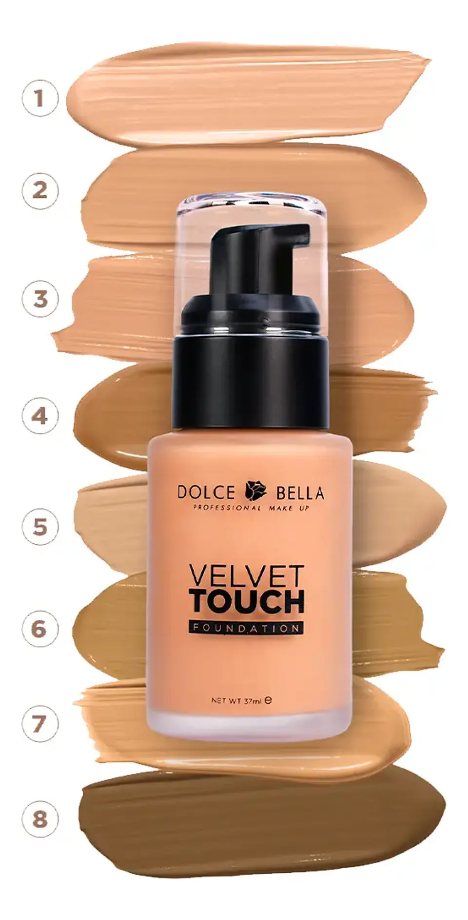 Base Dolce Bella Tono 1  Velvet Touch 2