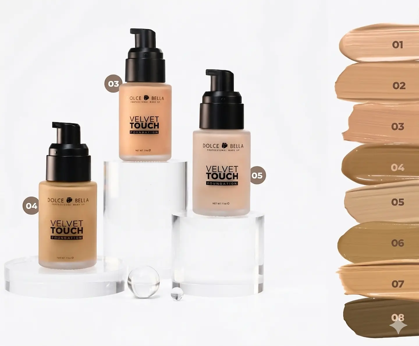 Base Dolce Bella Tono 4 Velvet Touch 1