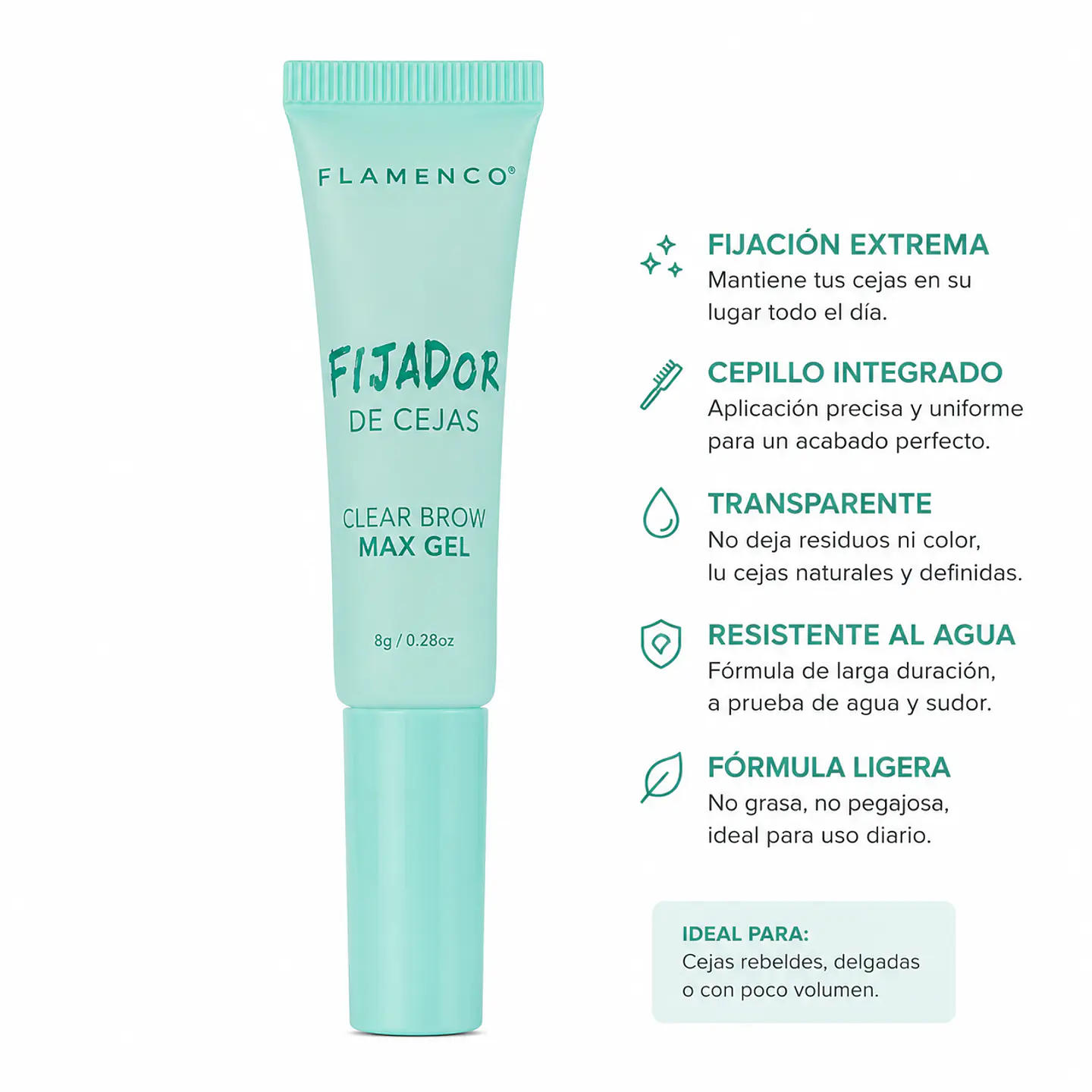 Fijador de cejas flamenco  1