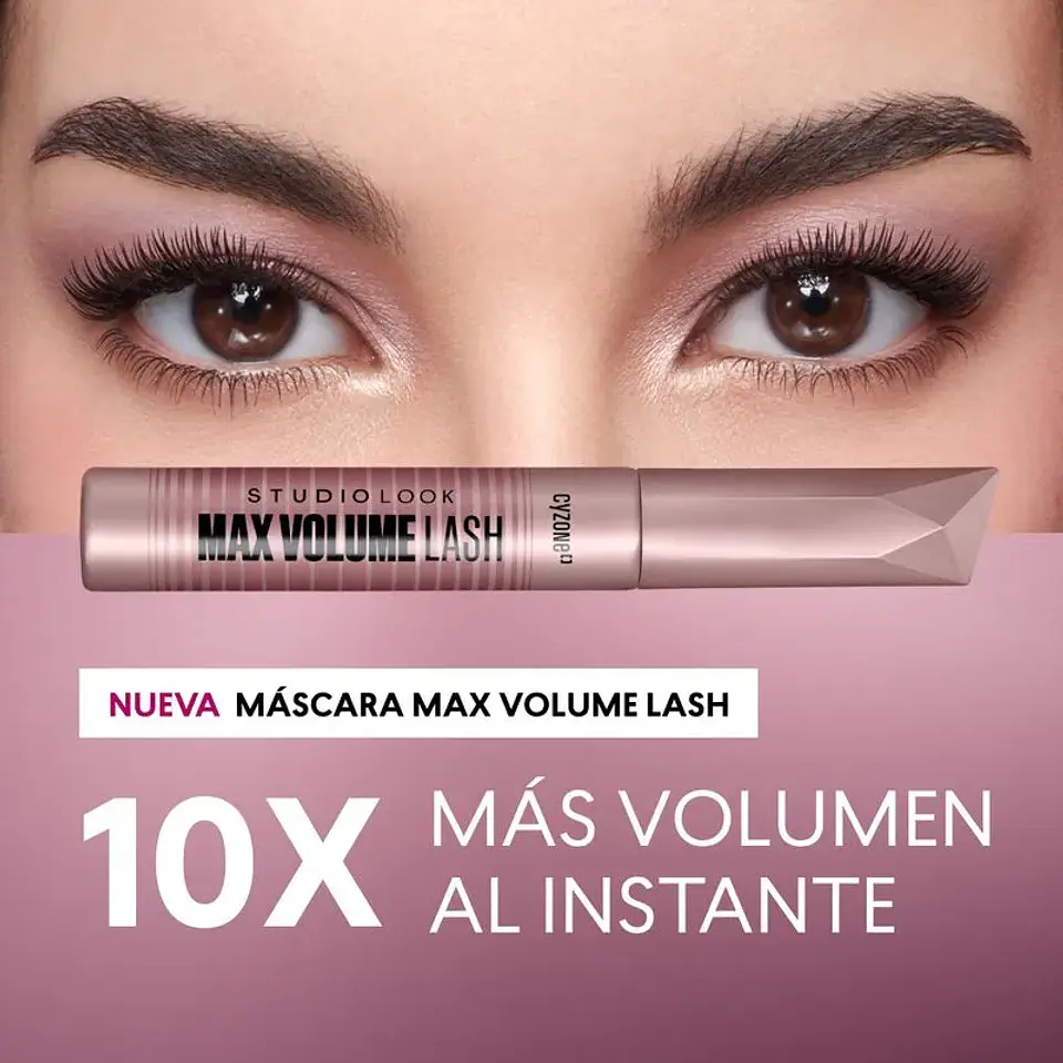 Máscara de pestañas Max volumen lash 2