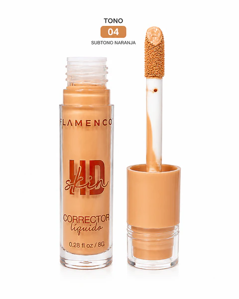 Corrector de ojeras flamenco (sub tono naranja)