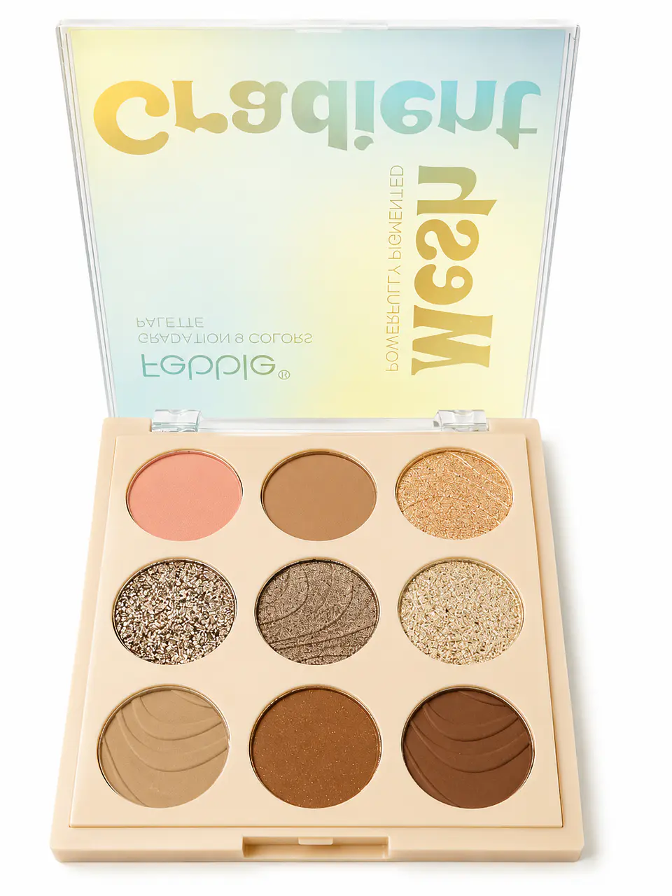 Paleta de sombras 9 tonos febble 2