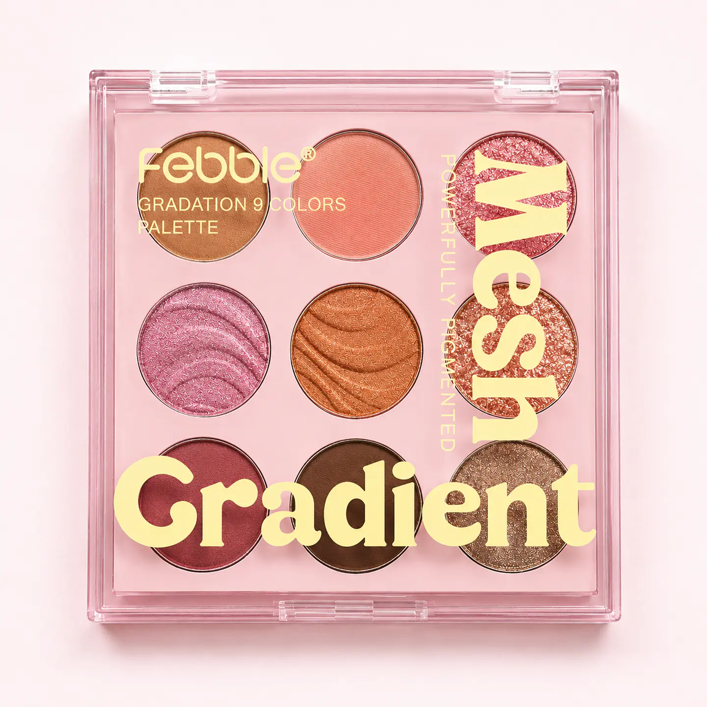 Paleta de Sombras febble 9 tonos 1