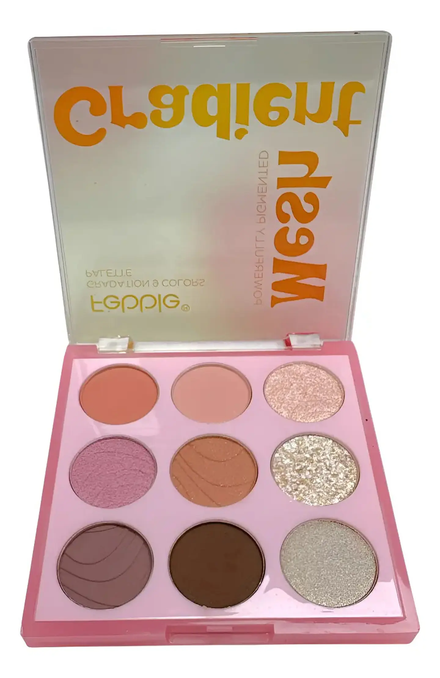 Paleta de Sombras febble 9 tonos 2