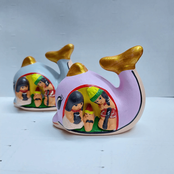 MINI DELFIN CON PESEBRE SELVÁTICO 1