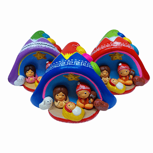 CHULLO CON PESEBRE CARICATURA