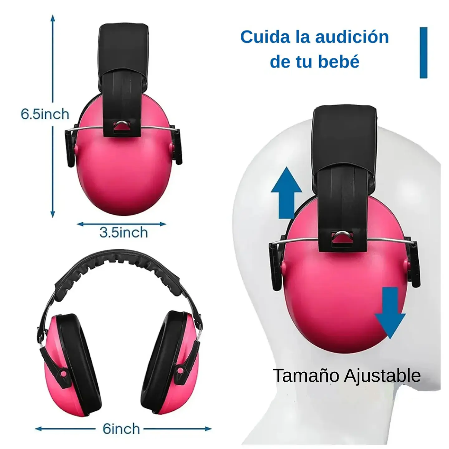 Audífonos Orejeras Antiruido Niños Tea Tdah Protector Oído 2