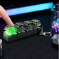  Llavero Teclado Mecánico Fidget Antiestrés con Luces LED Clicker Premium - Miniatura 3