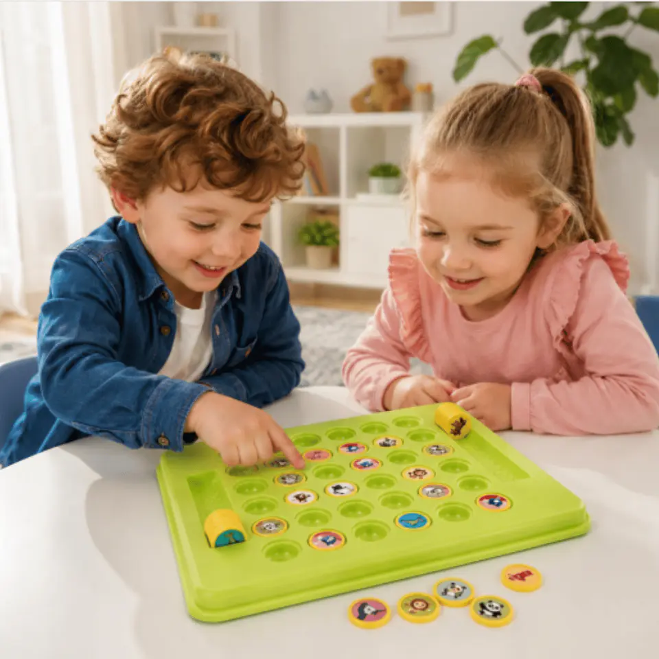 Juego De Memoria Didáctico Matching Game Infantil Tablero 2