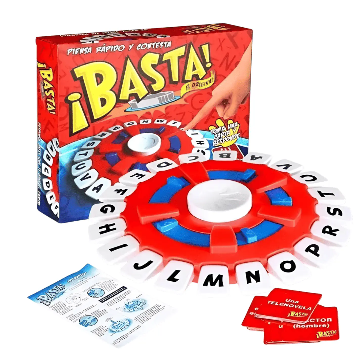Juego De Mesa ¡Basta! El Original Ruleta De Palabras 1