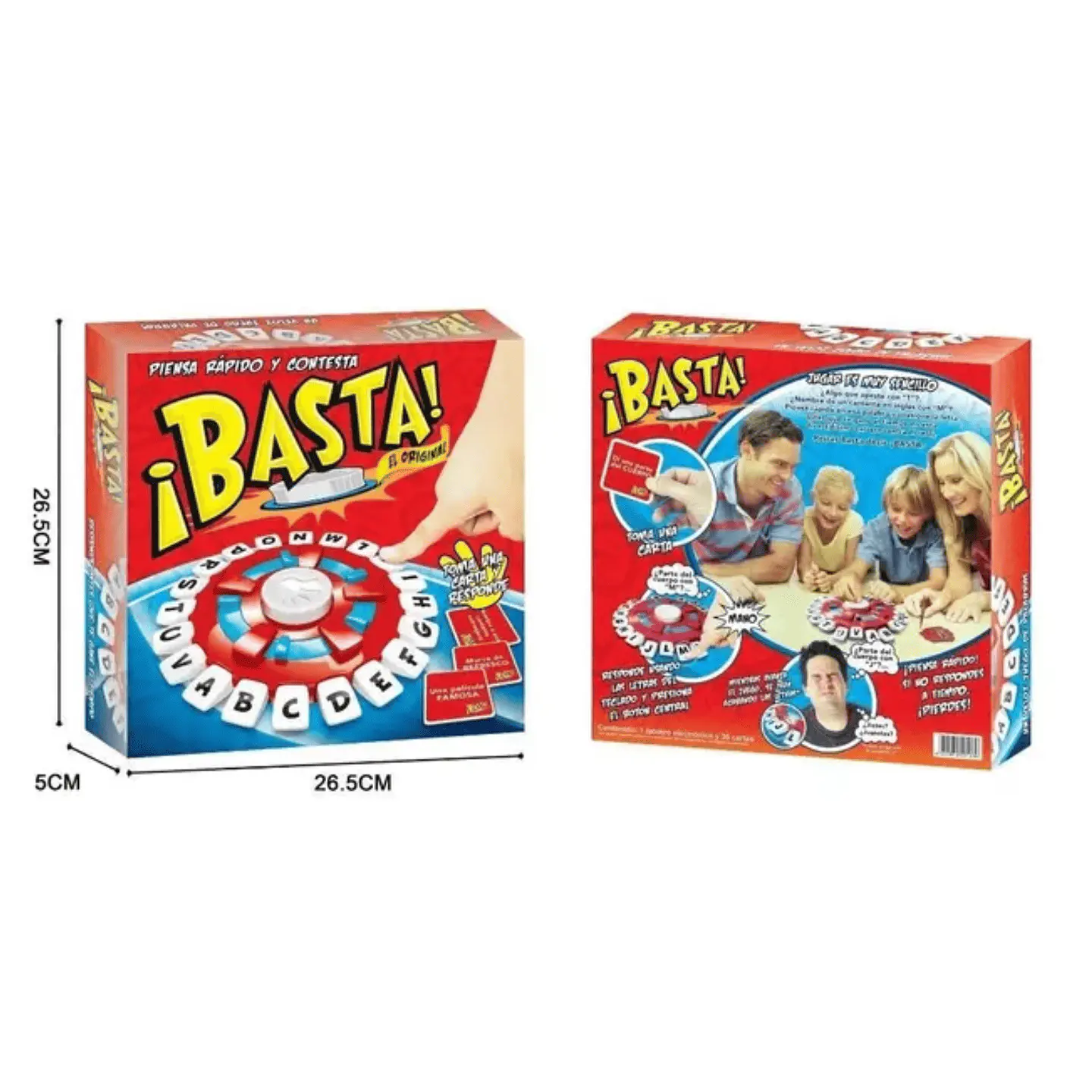 Juego De Mesa ¡Basta! El Original Ruleta De Palabras 3