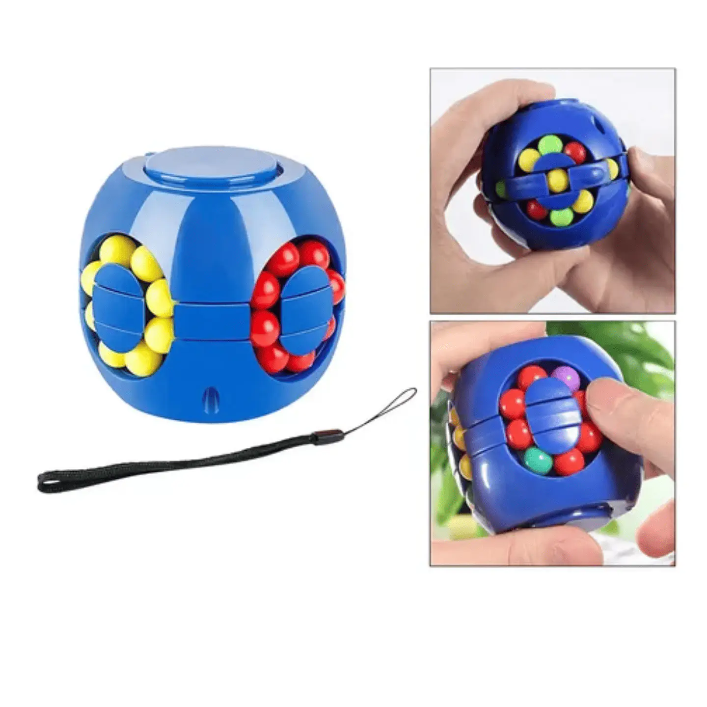 Set De Rompecabezas Cubo Mágico Inteligencia Fidget Toys 3 En 1 2