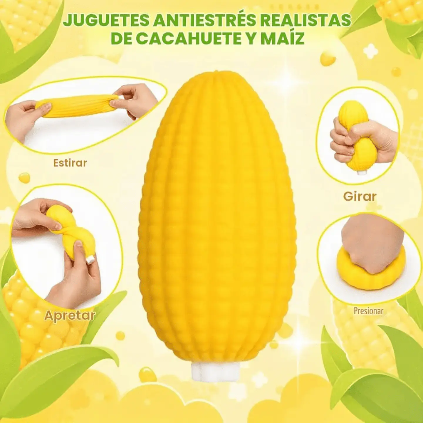 Squishy Choclo Antiestrés Juguete Sensorial Blando (1 Un) 3