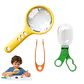 Set Explorador Infantil de Insectos Lupa, Pinza y Atrapador 3 Piezas - Miniatura 2