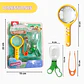 Set Explorador Infantil de Insectos Lupa, Pinza y Atrapador 3 Piezas - Miniatura 3